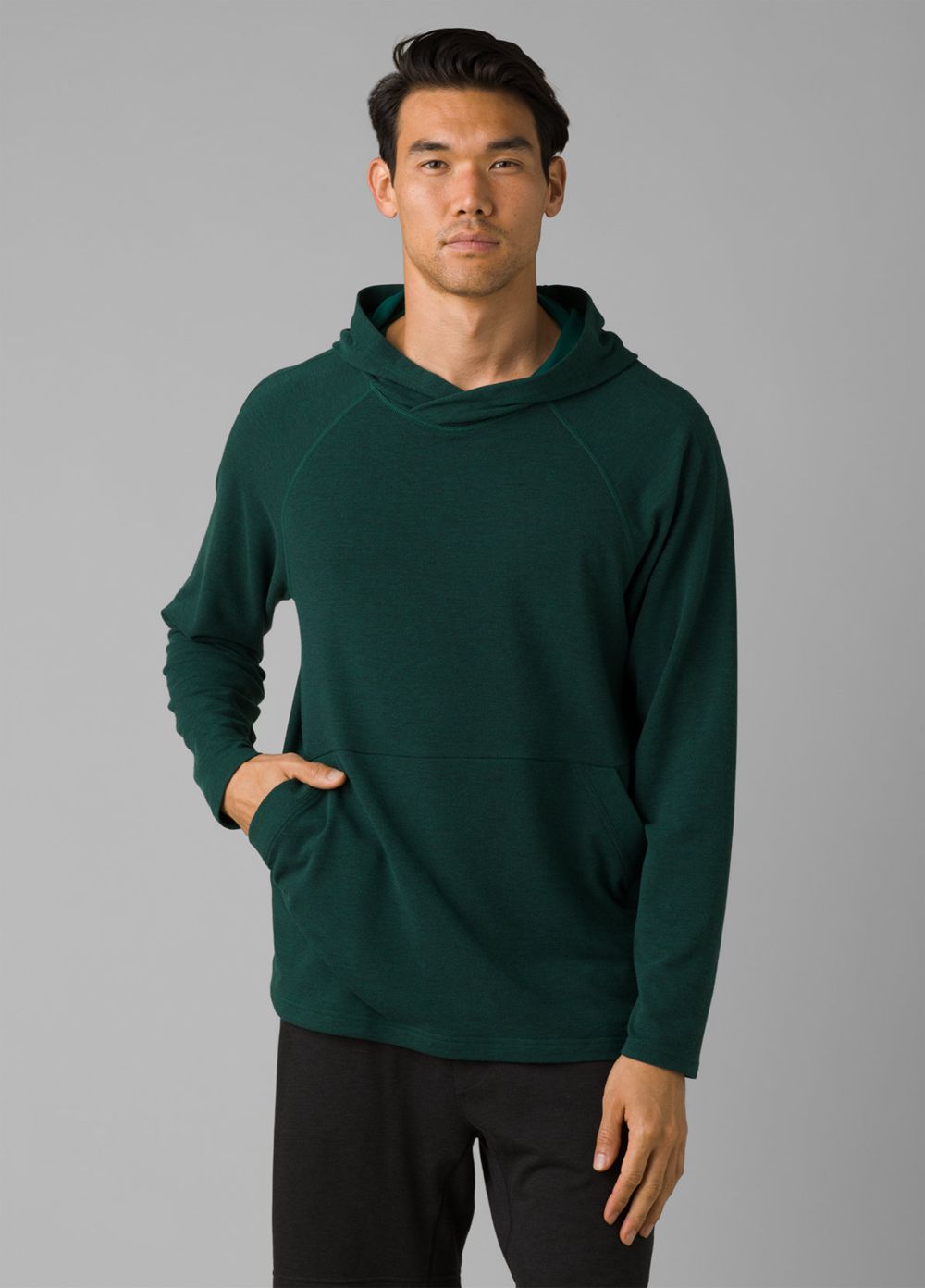 Sweat à Capuche PrAna Altitude Tracker Vert Homme | HLG-66006674