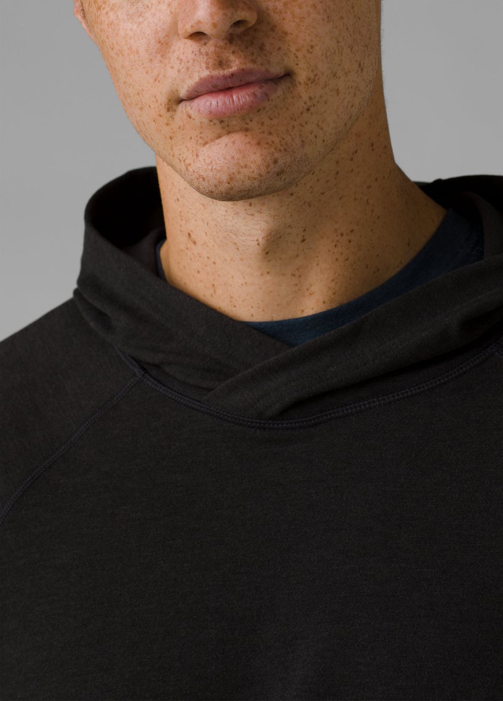 Sweat à Capuche PrAna Altitude Tracker Noir Homme | CFE-53021355