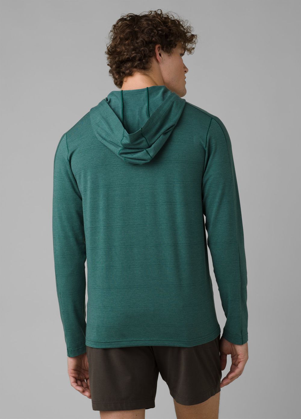 Sweat à Capuche PrAna Watchtower Vert Homme | CCU-45539904