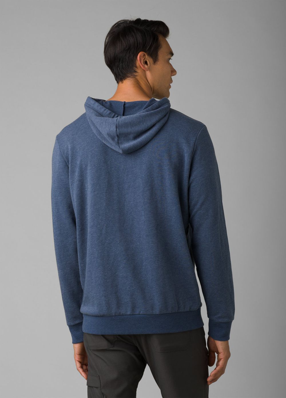 Sweat à Capuche PrAna Journeyman Bleu Homme | FTR-26384918