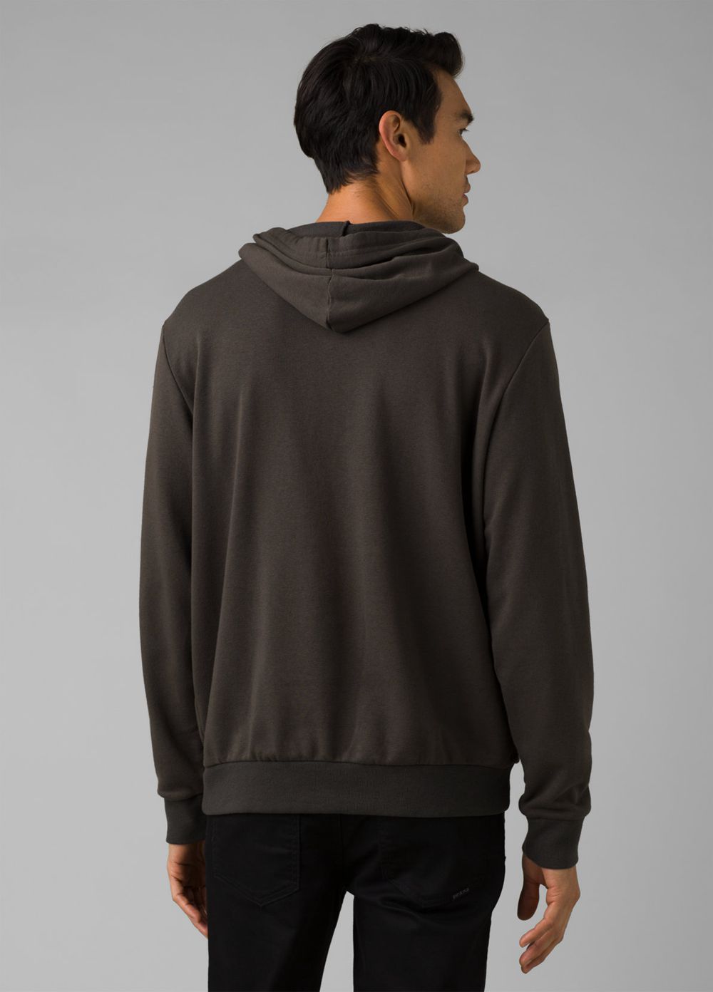 Sweat à Capuche PrAna Patch Grise Homme | JOZ-36790735