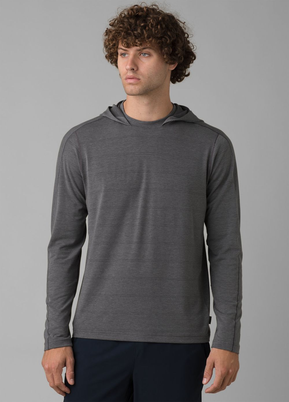 Sweat à Capuche PrAna Watchtower Grise Homme | WAB-16937821