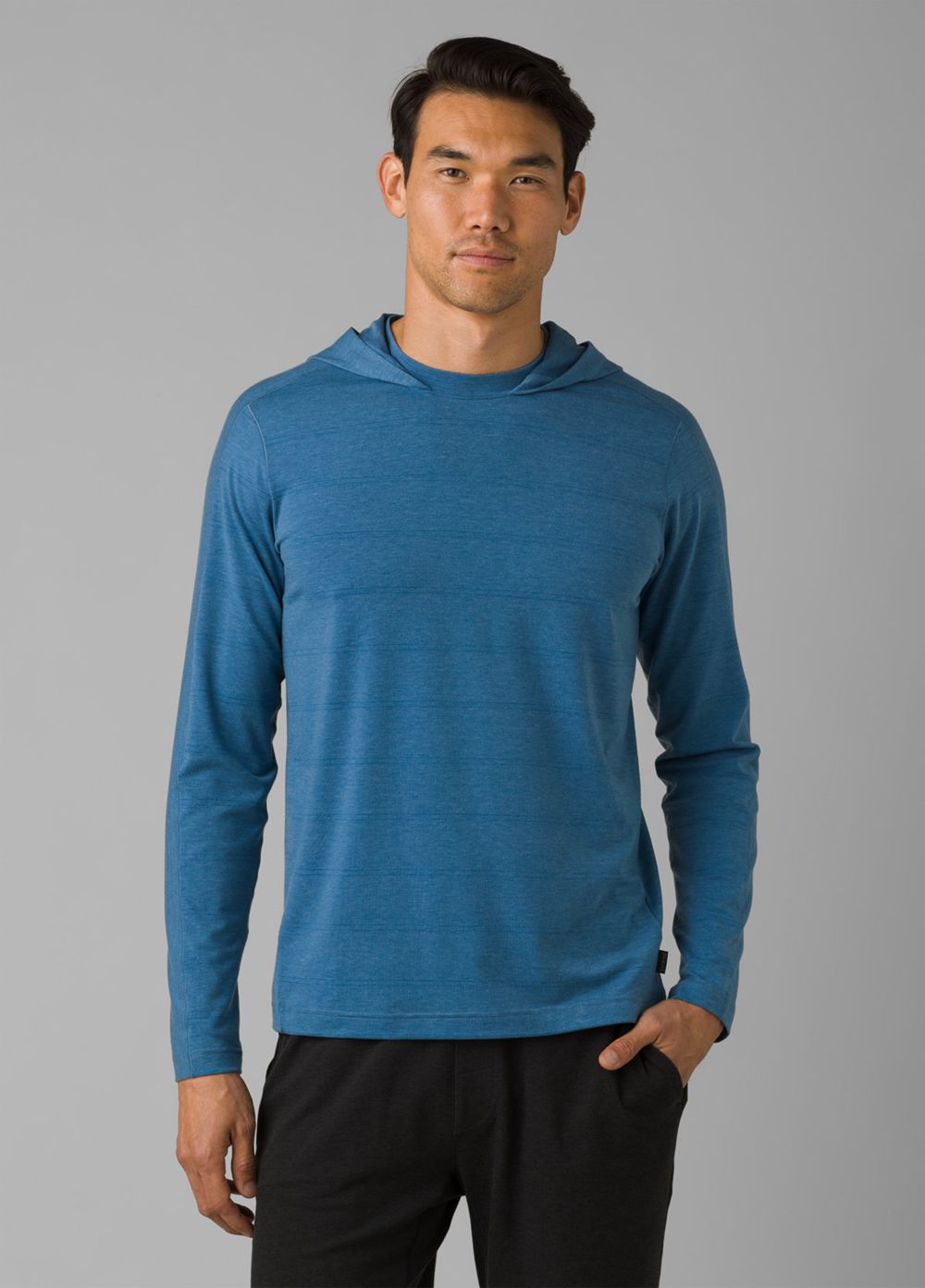 Sweat à Capuche PrAna Watchtower Bleu Homme | XLG-80348782