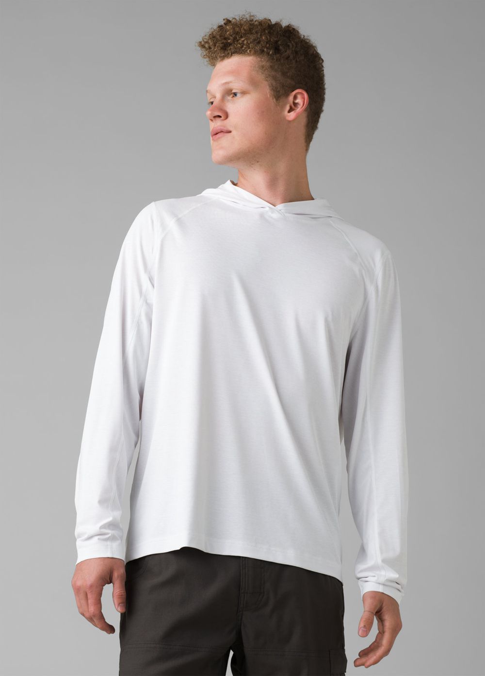 Sweat à Capuche PrAna Calder Blanche Homme | BLG-91983012