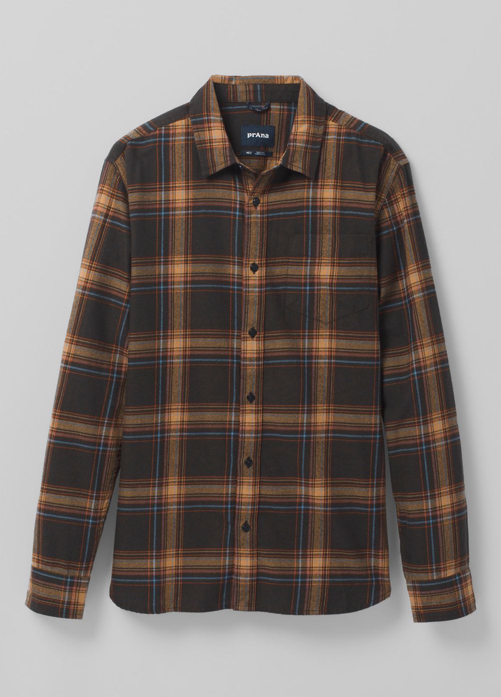 Chemises PrAna Los Feliz Flannel Grise Homme | KQC-32065185