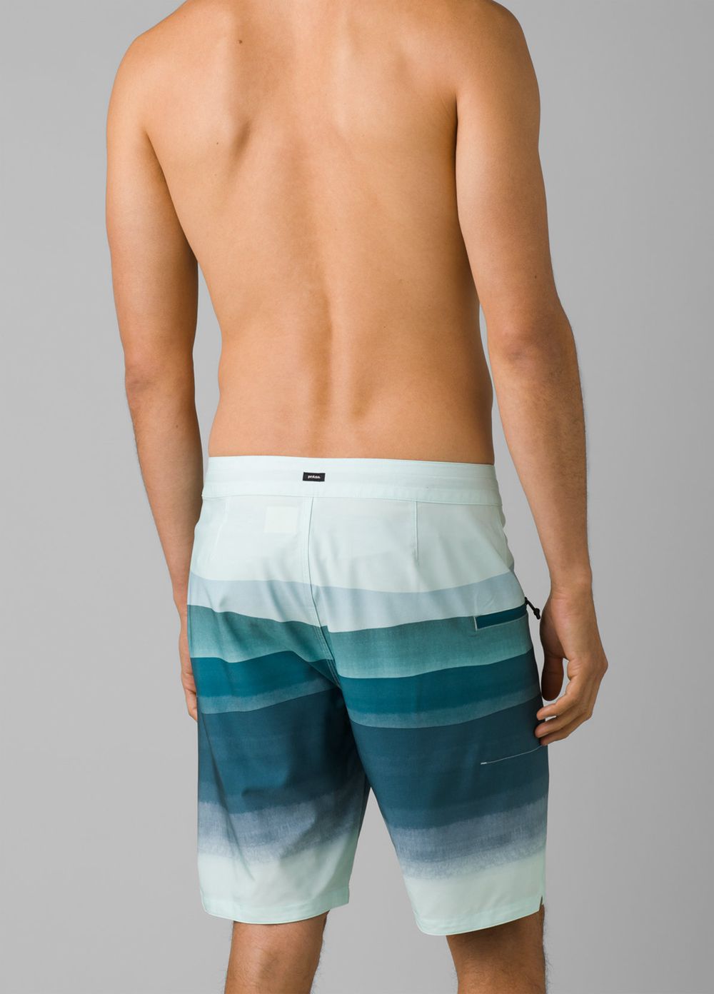 Shorts De Bain PrAna Fenton Turquoise Homme | BIL-41064892