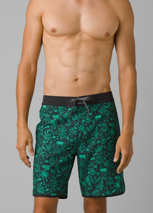 Shorts De Bain PrAna Roots Studio Vert Homme | WOE-20703300