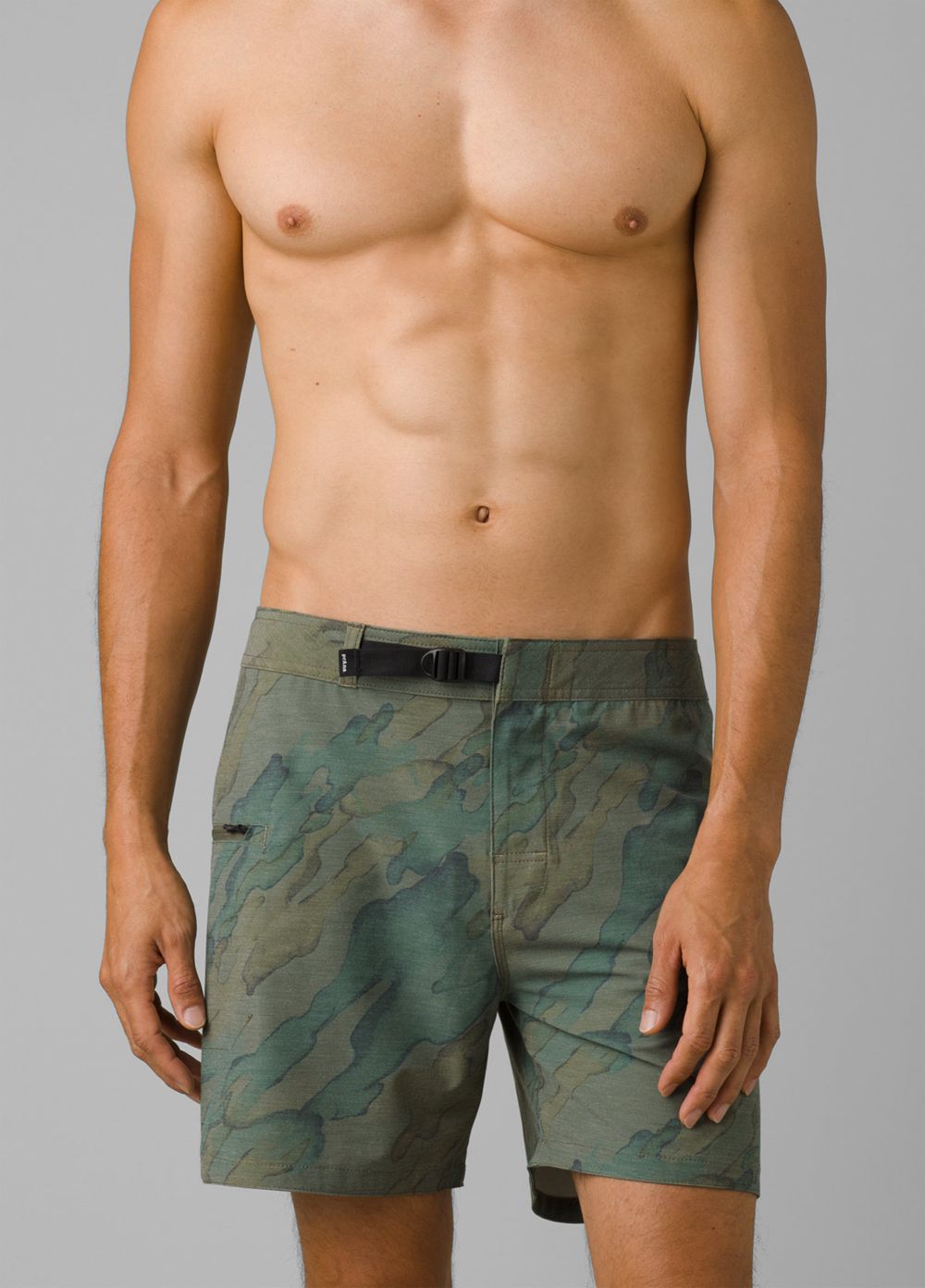 Shorts De Bain PrAna Rock Shock Camouflage Homme | JNN-70117411