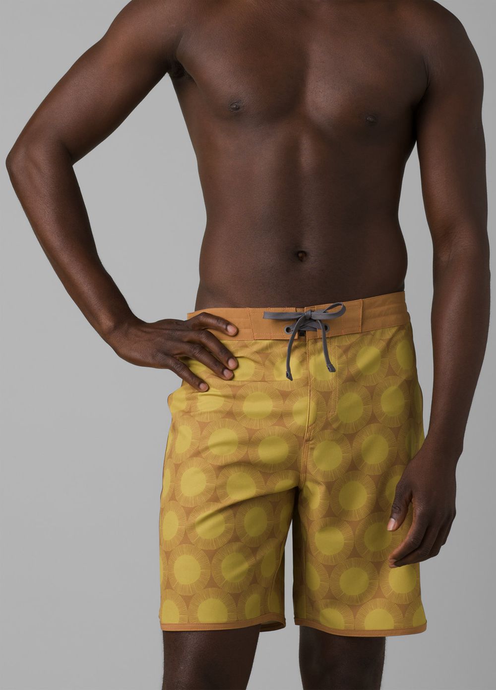 Shorts De Bain PrAna Roots Studio Jaune Homme | MLL-15472416