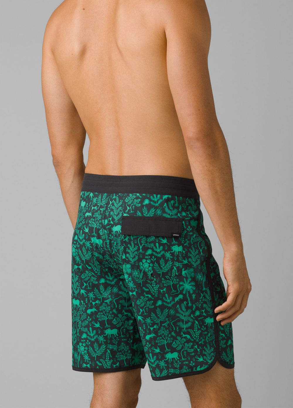 Shorts De Bain PrAna Roots Studio Vert Homme | WOE-20703300