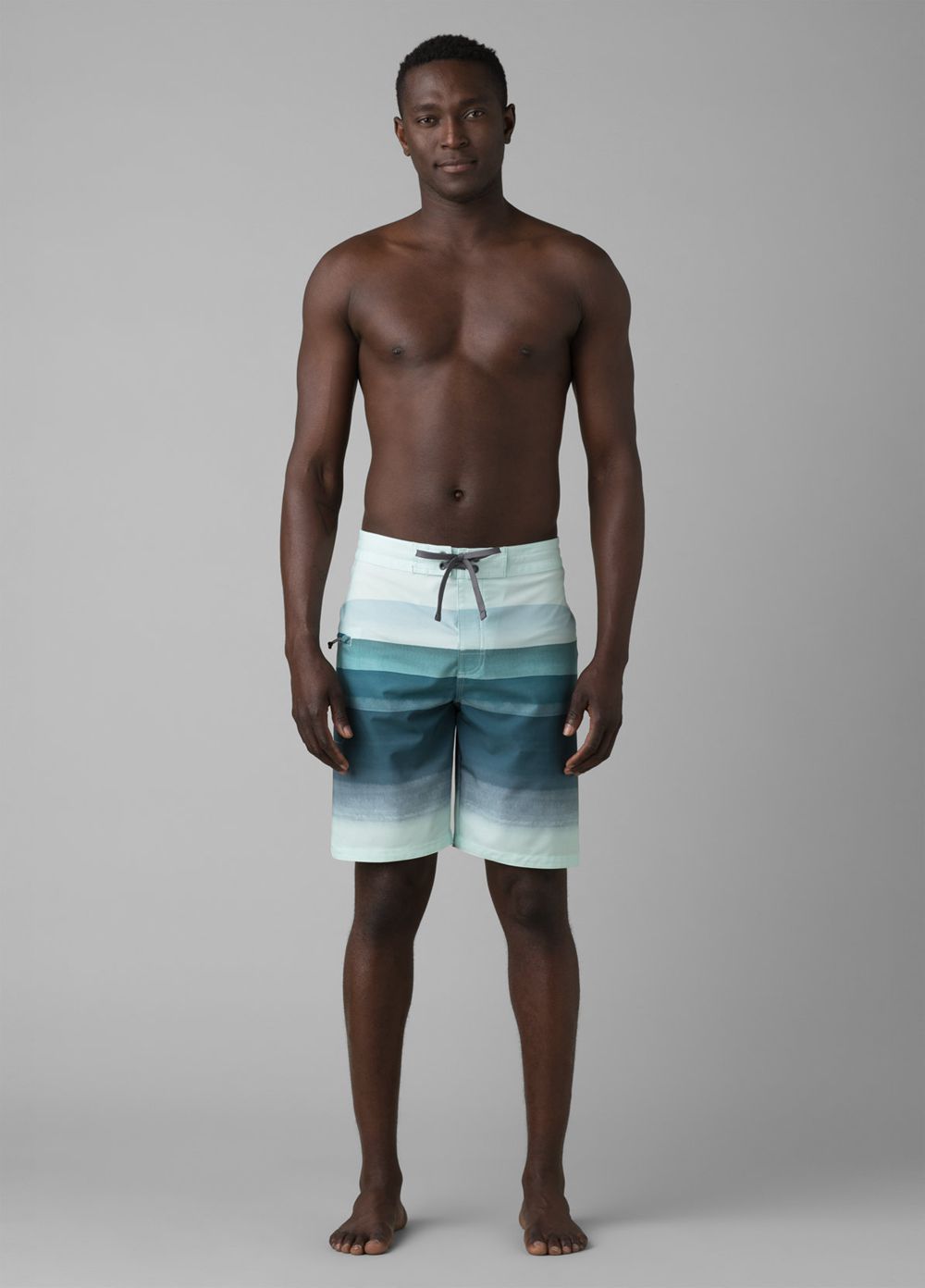 Shorts De Bain PrAna Fenton Turquoise Homme | BIL-41064892