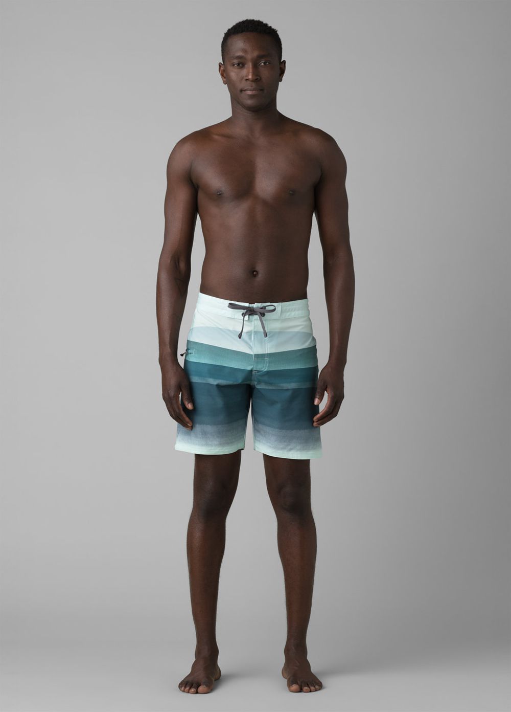 Shorts De Bain PrAna Fenton Turquoise Homme | BIL-41064892