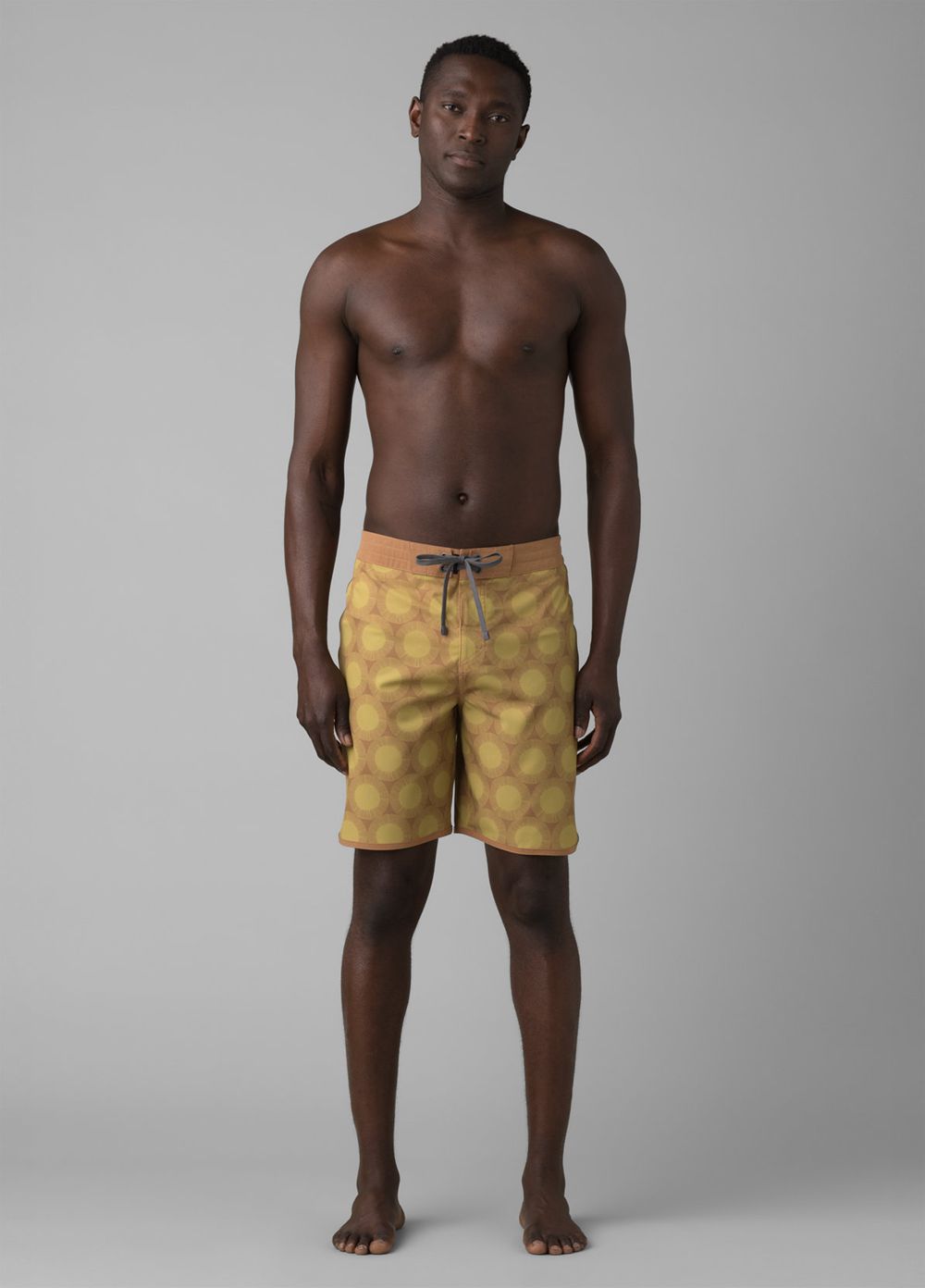 Shorts De Bain PrAna Roots Studio Jaune Homme | MLL-15472416