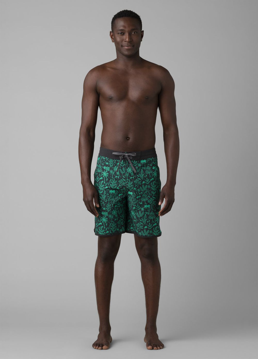 Shorts De Bain PrAna Roots Studio Vert Homme | WOE-20703300