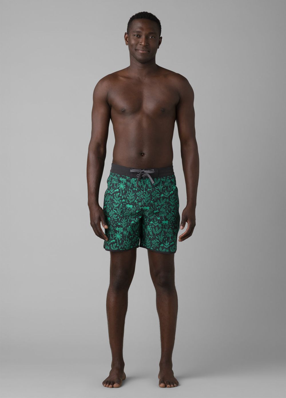 Shorts De Bain PrAna Roots Studio Vert Homme | WOE-20703300