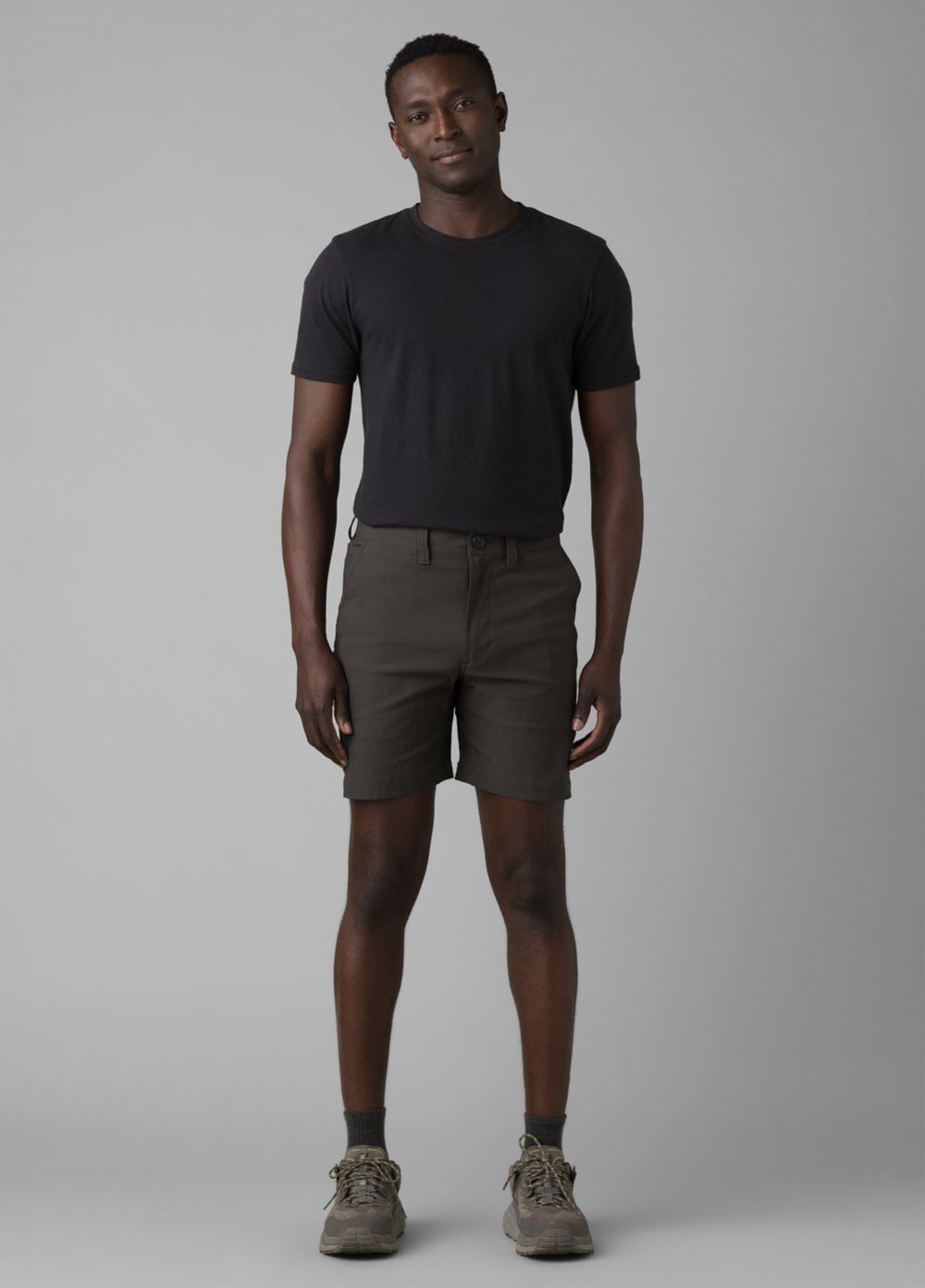 Shorts PrAna Alameda Grise Homme | RIF-16036594