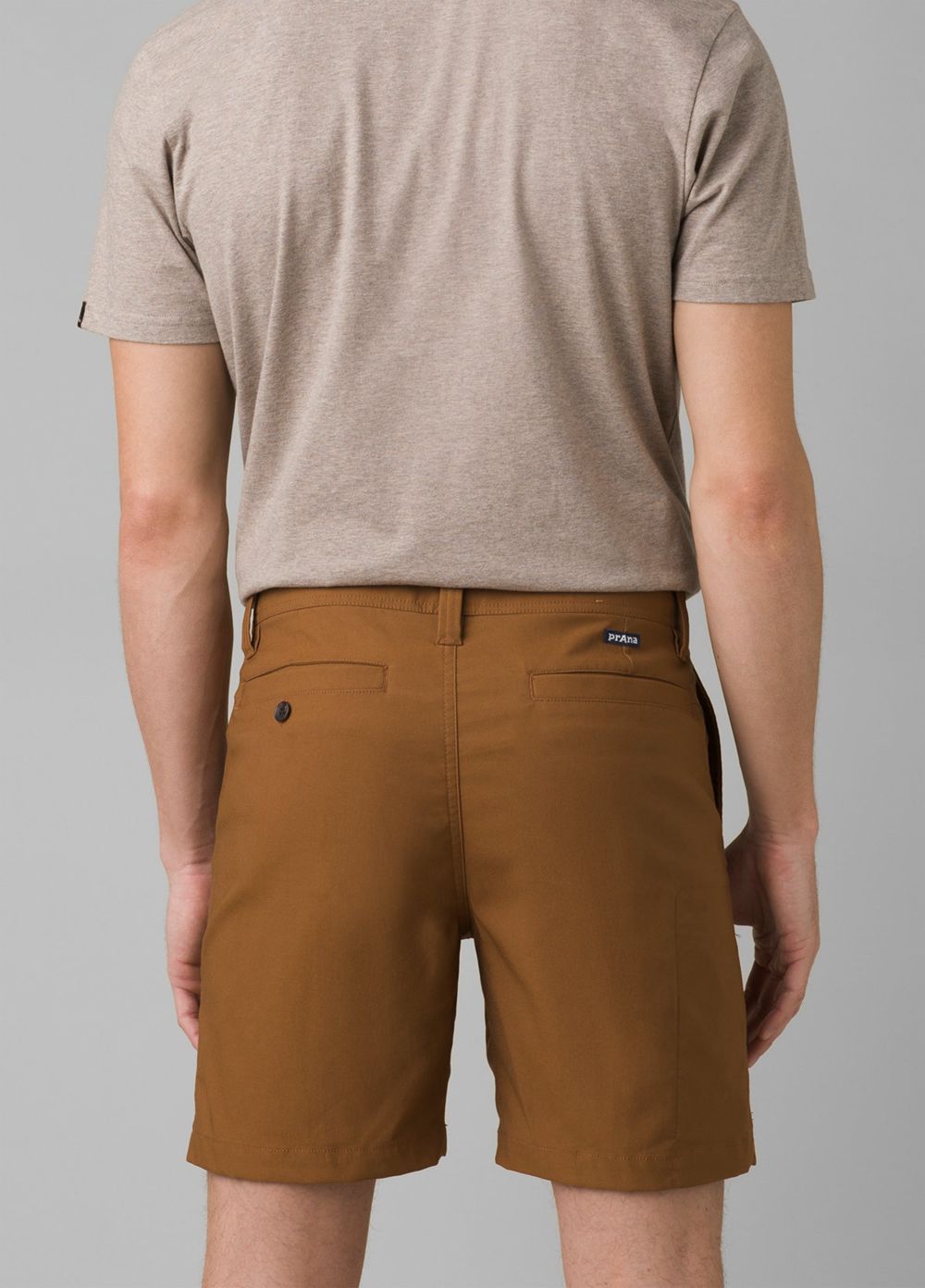 Shorts PrAna Alameda Marron Homme | PXZ-07758237