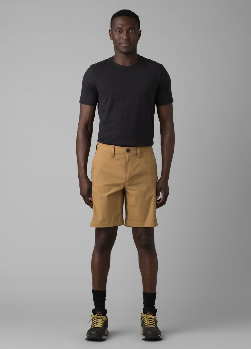 Shorts PrAna Alameda Marron Homme | IIH-74597579