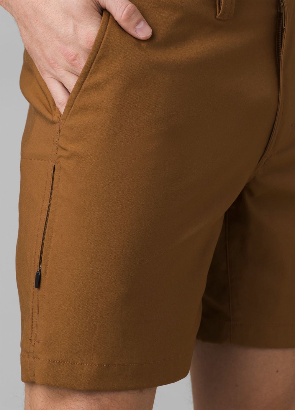 Shorts PrAna Alameda Marron Homme | PXZ-07758237