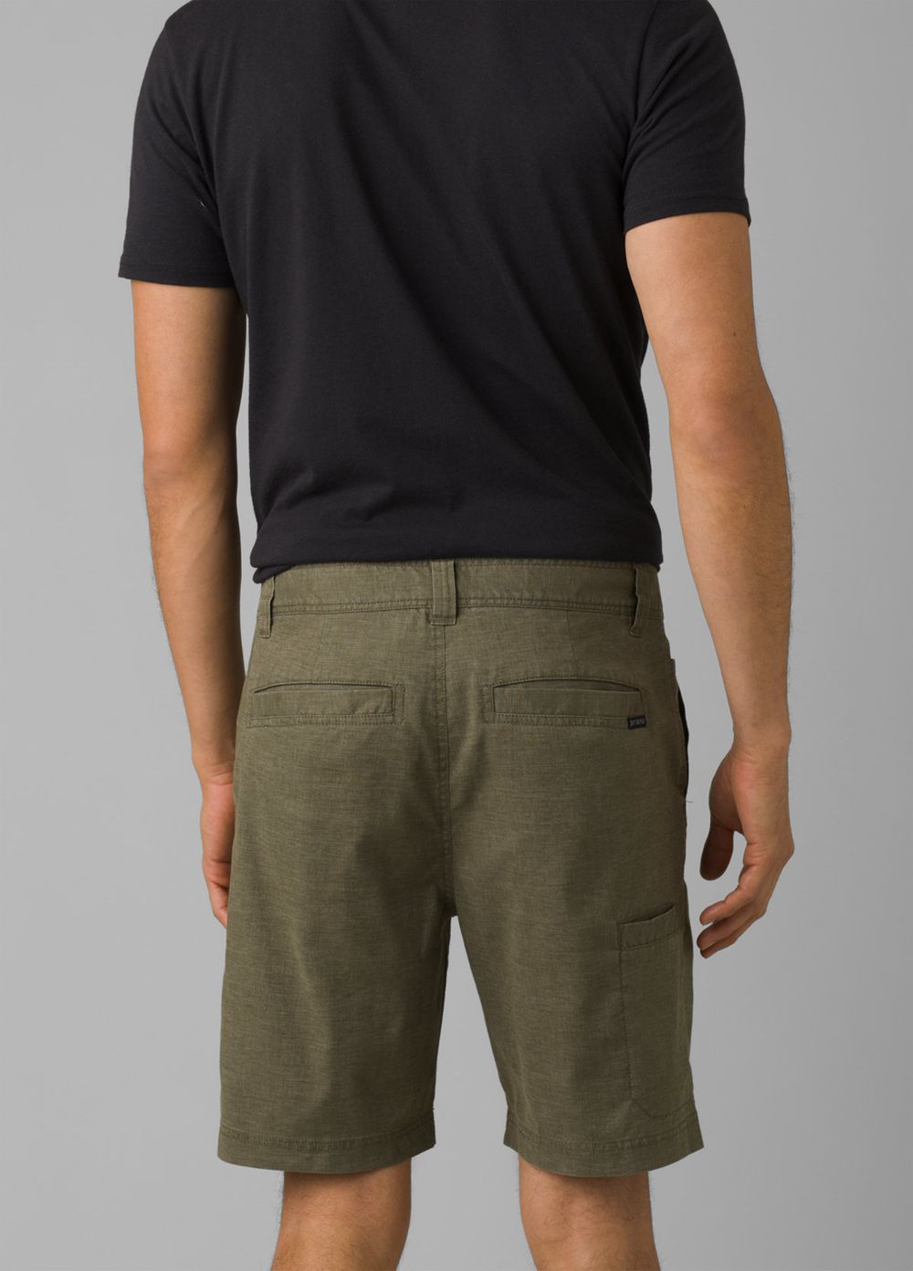 Shorts PrAna Furrow Vert Olive Homme | LOF-54786173