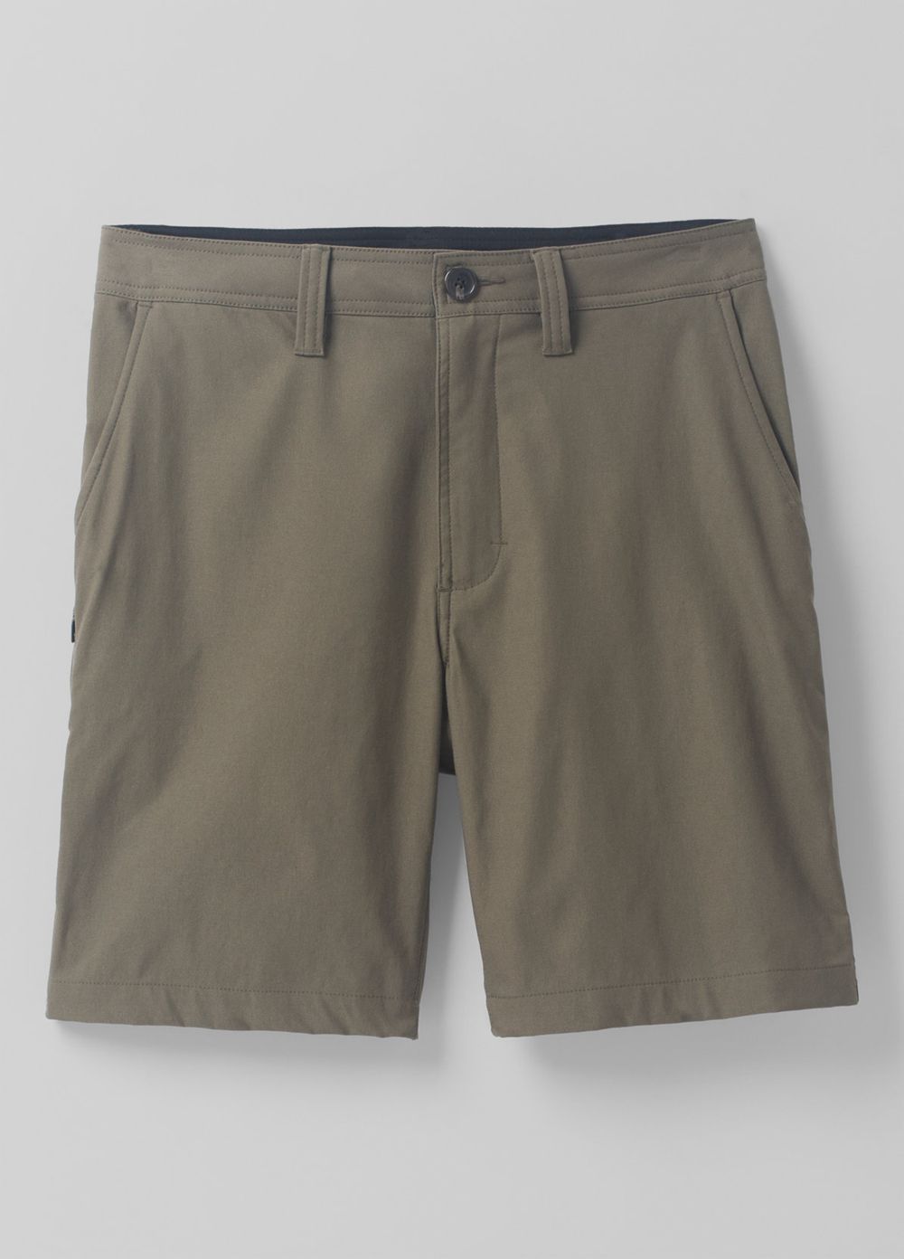 Shorts PrAna Alameda Vert Olive Homme | EUW-95850164