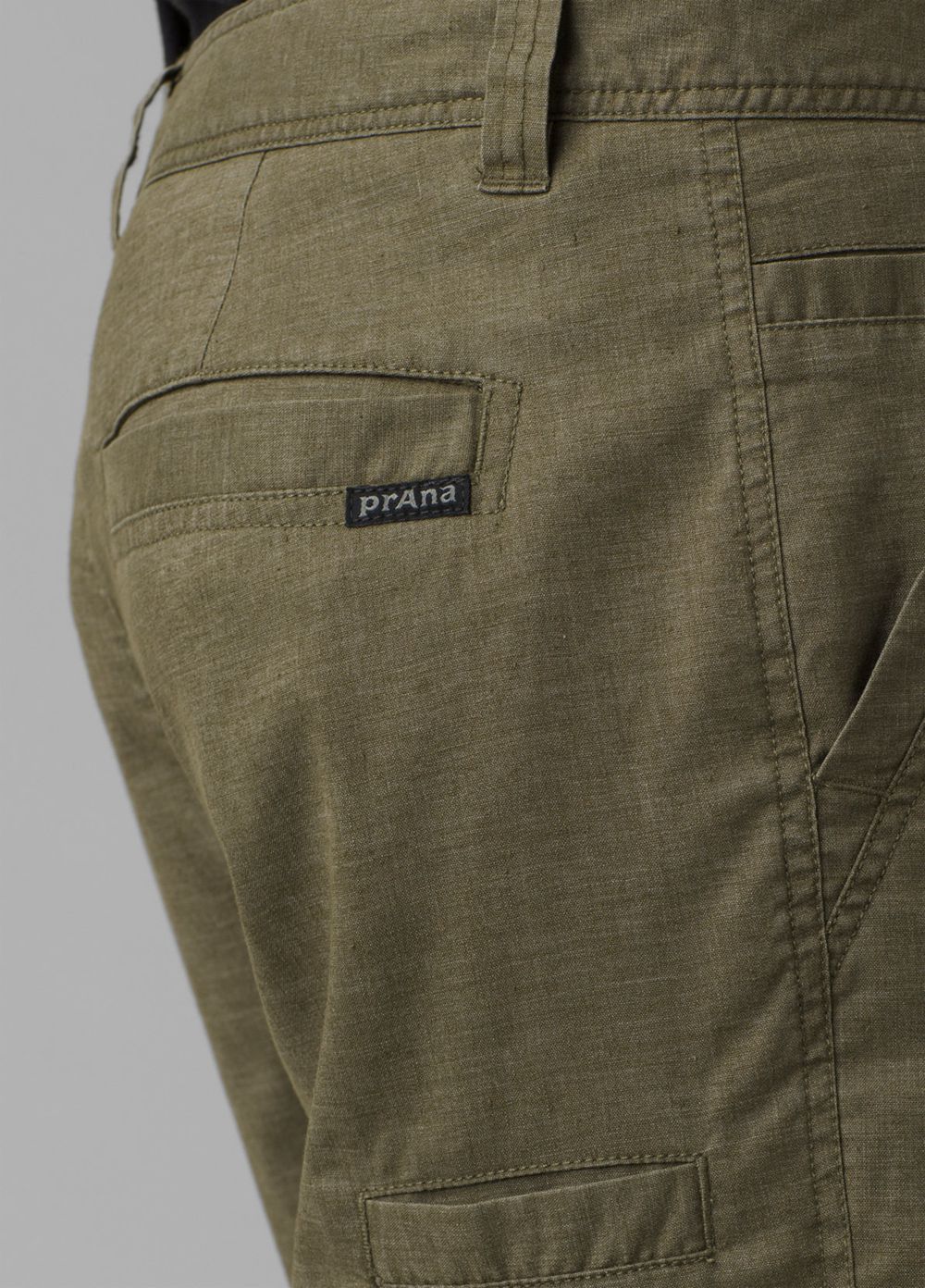 Shorts PrAna Furrow Vert Olive Homme | LOF-54786173