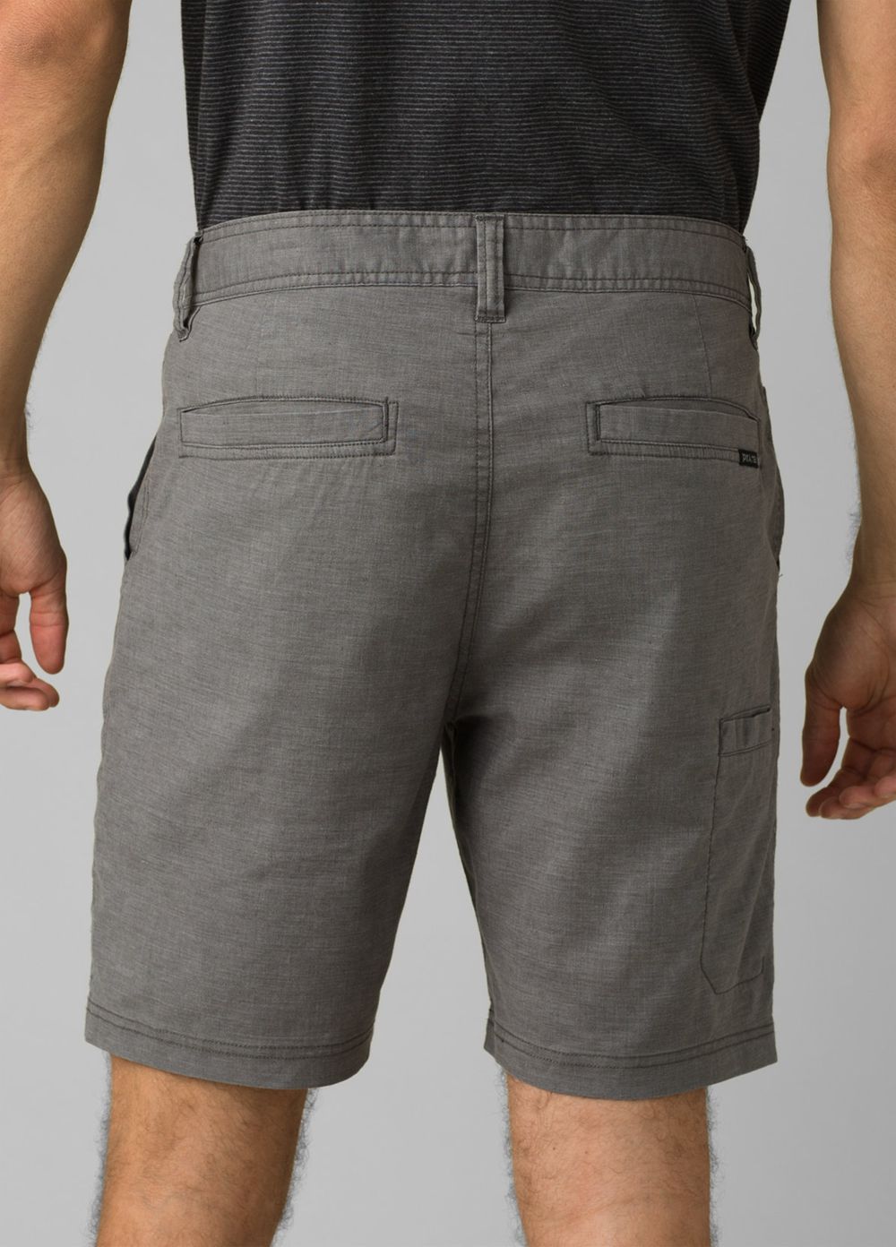 Shorts PrAna Furrow Grise Homme | XWH-89199193