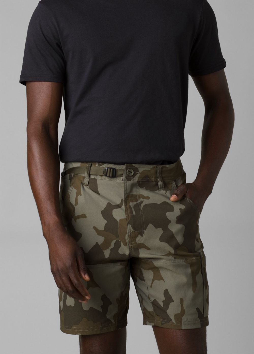 Shorts PrAna Stretch Zion II Camouflage Homme | DPQ-38489013