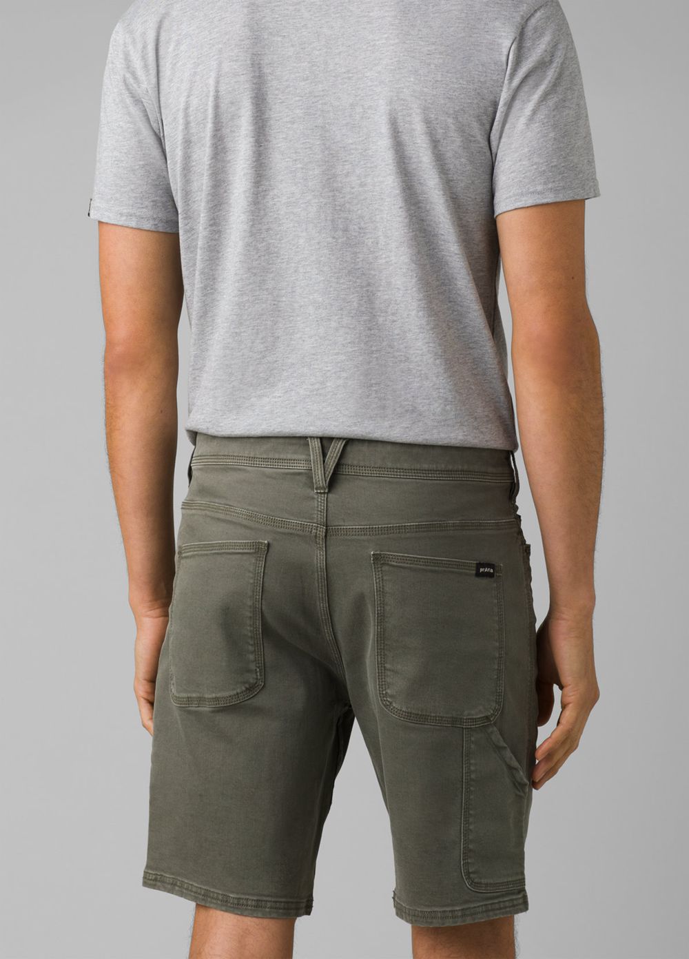 Shorts PrAna Station Vert Olive Homme | NJV-06287908