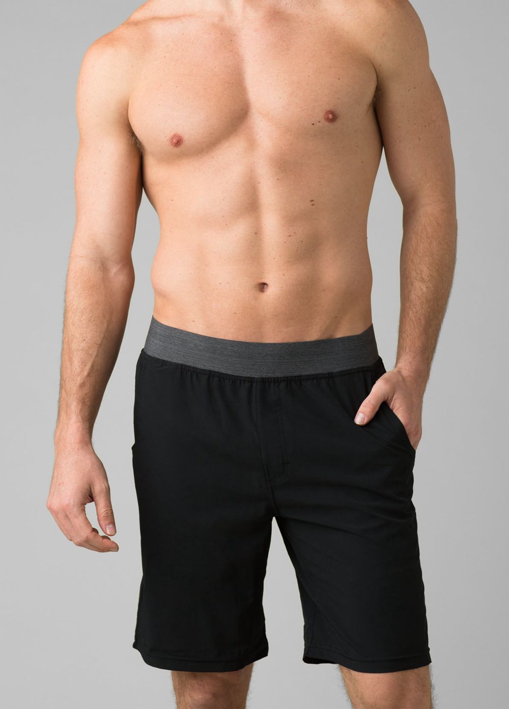 Shorts PrAna Super Mojo II Noir Homme | ZNT-14200968