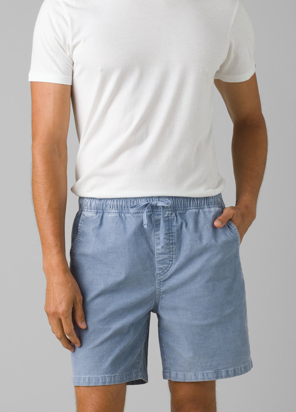 Shorts PrAna Canyon Camp Bleu Homme | CBV-66355382