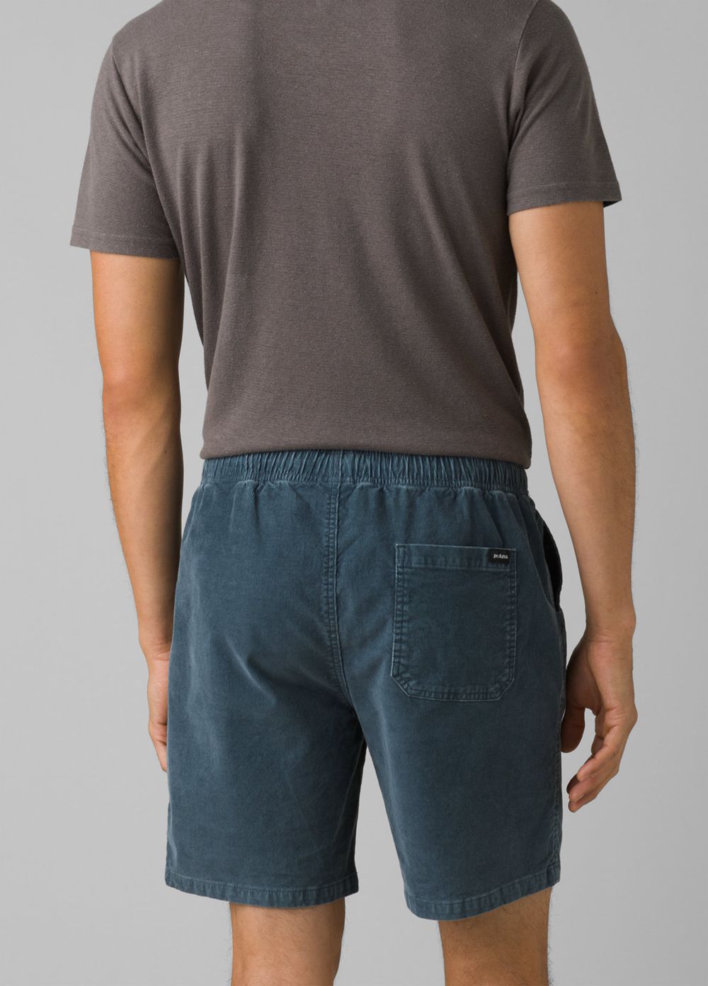 Shorts PrAna Canyon Camp Grise Bleu Homme | PXG-87543913