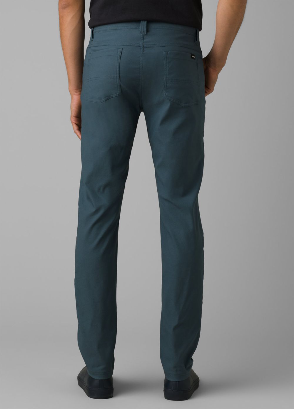 Pantalon PrAna Brion Slim II Grise Bleu Homme | VIC-40082399