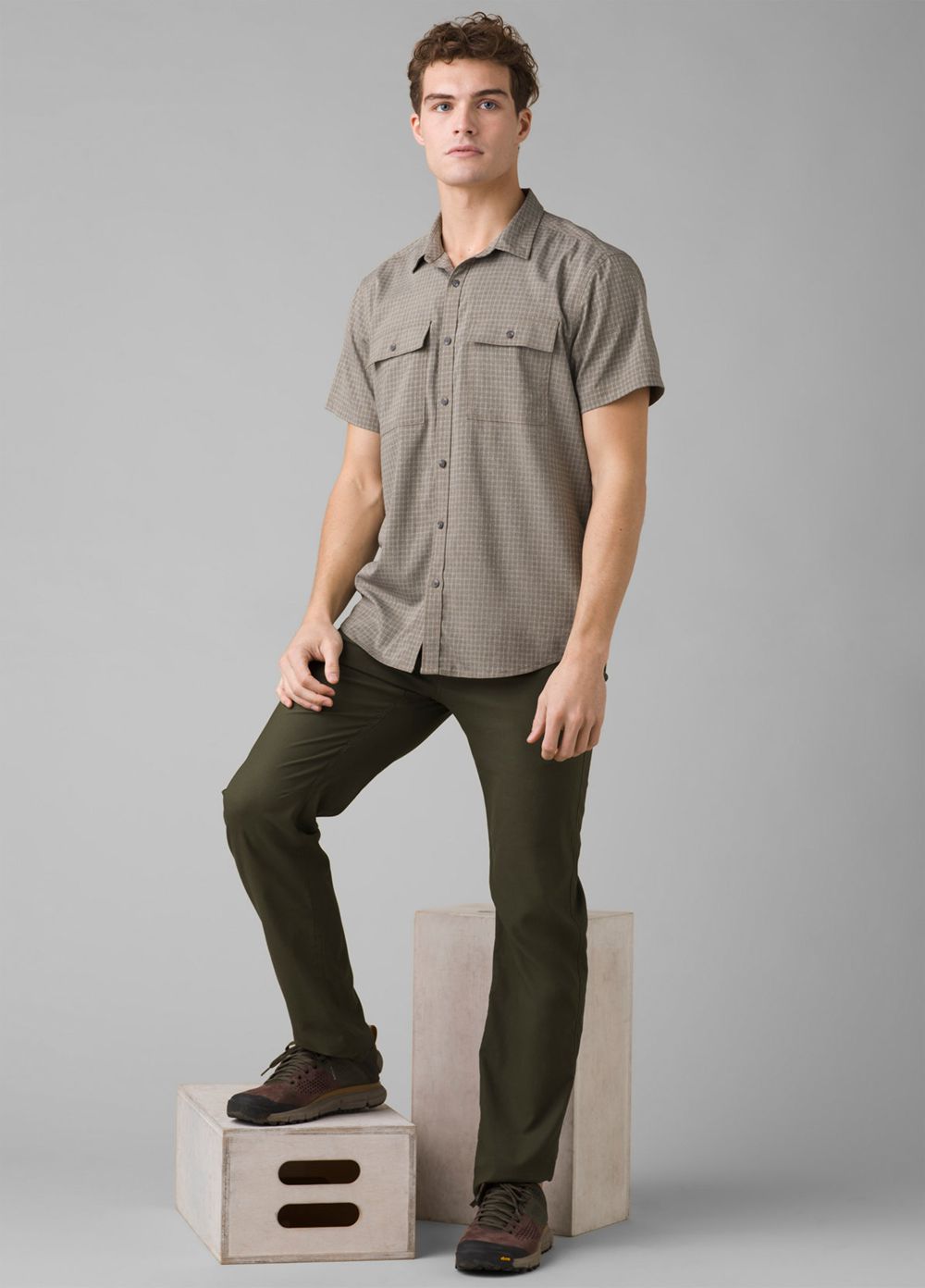 Pantalon PrAna Alameda Vert Olive Homme | RTI-84170304