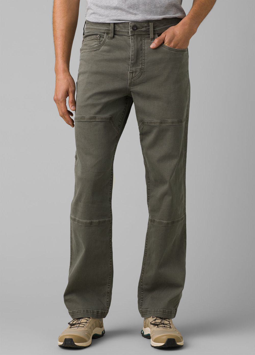 Pantalon PrAna Station Vert Olive Homme | DAH-33420654