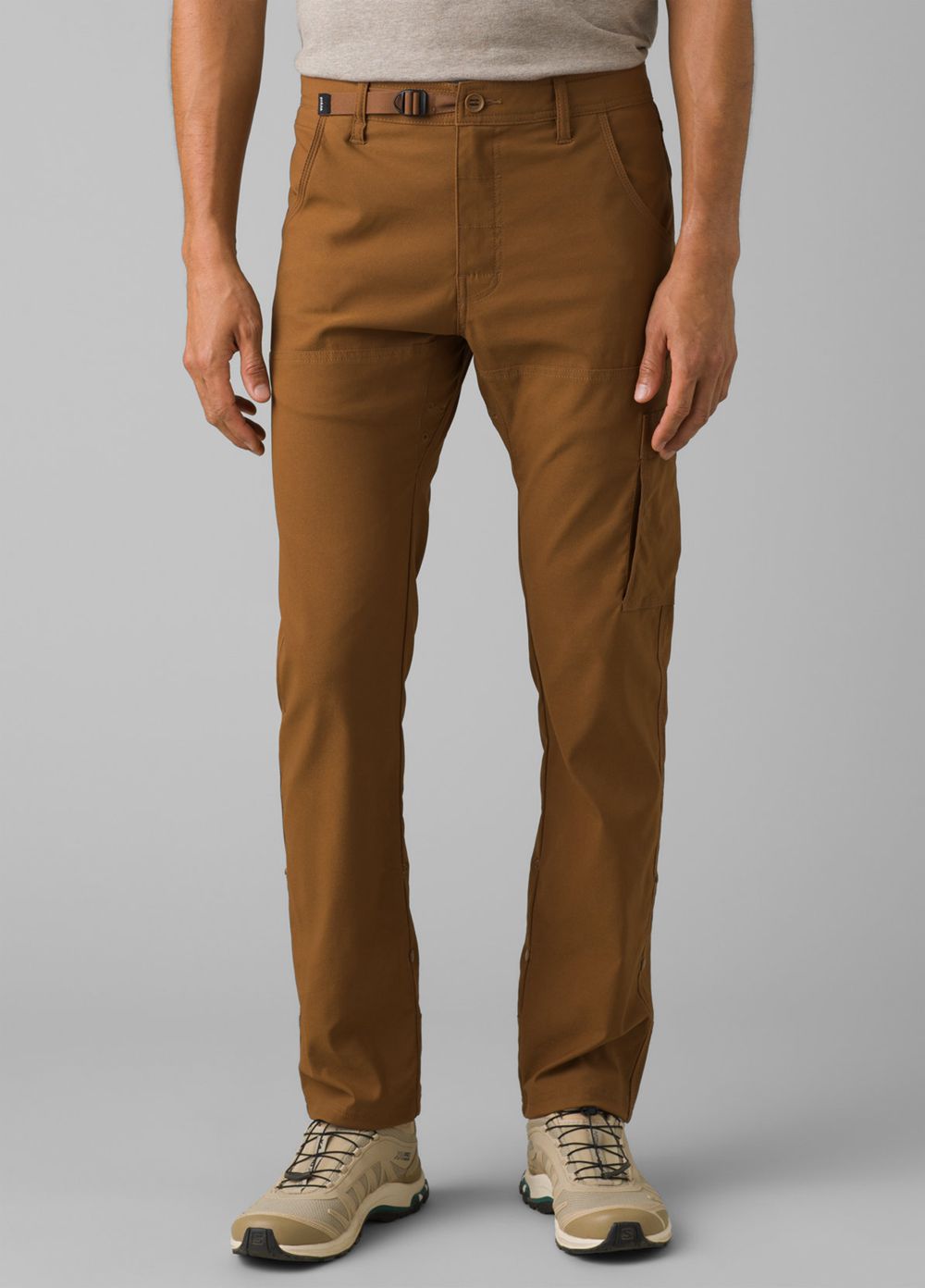 Pantalon PrAna Stretch Zion Slim II Marron Homme | GVJ-92495976