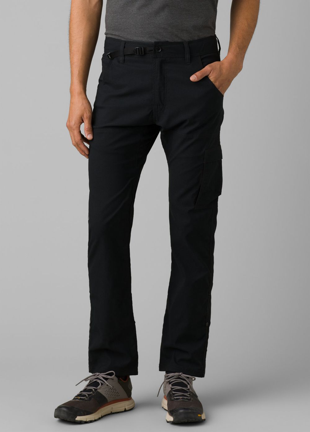 Pantalon PrAna Stretch Zion Slim II Noir Homme | WTA-18982015