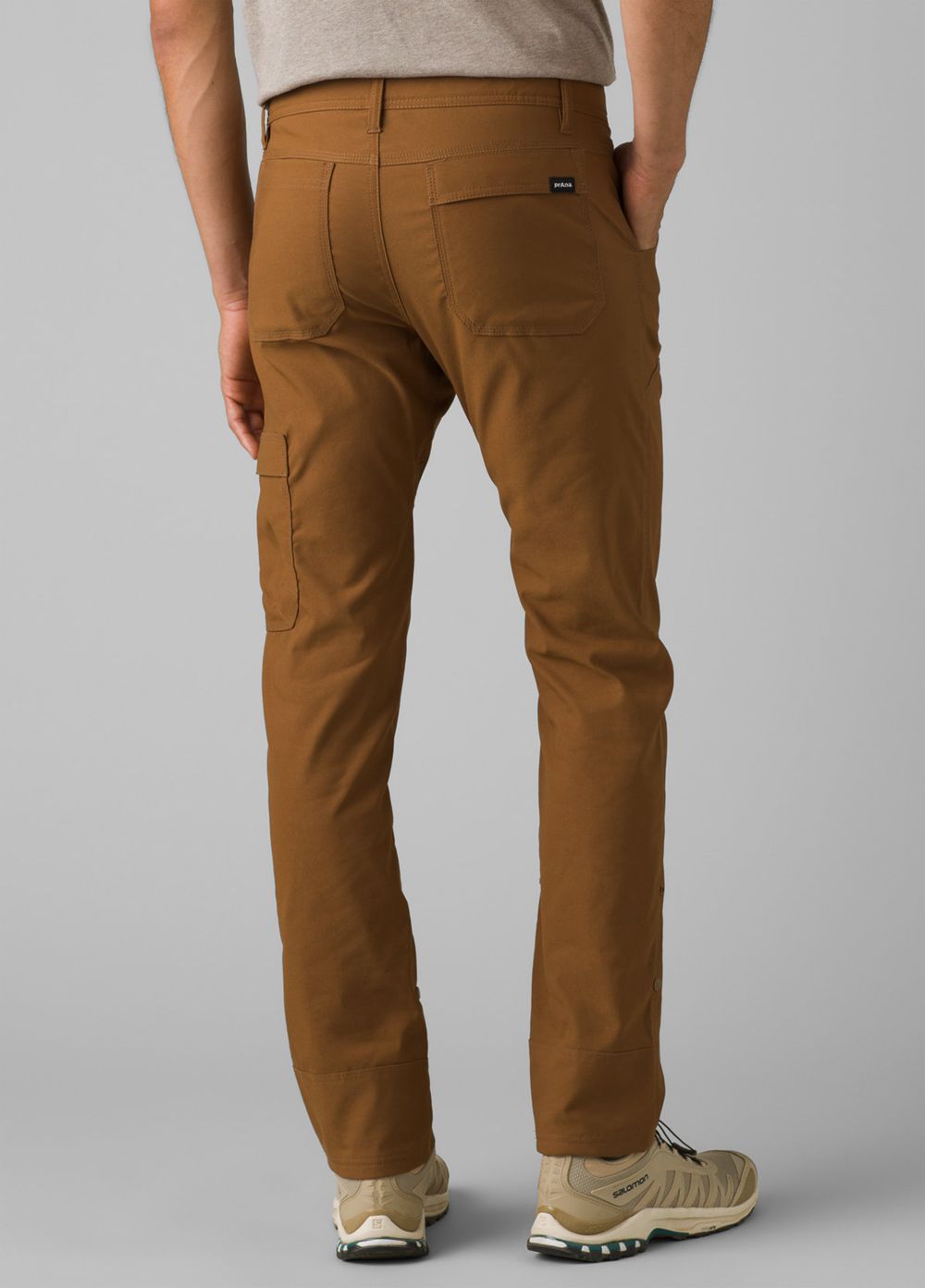 Pantalon PrAna Stretch Zion Slim II Marron Homme | GVJ-92495976