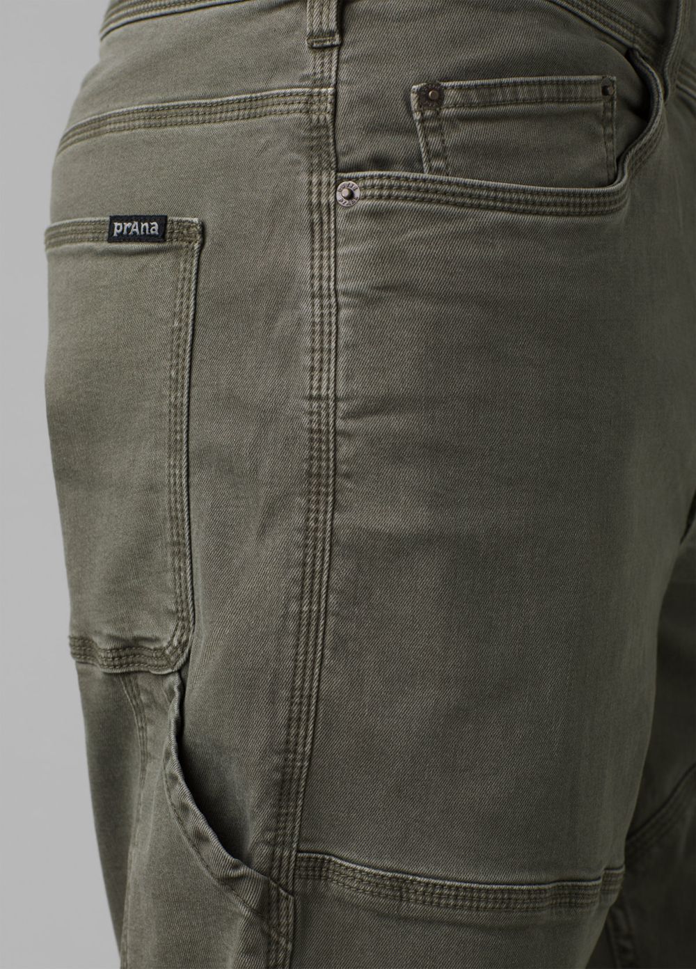 Pantalon PrAna Station Vert Olive Homme | DAH-33420654