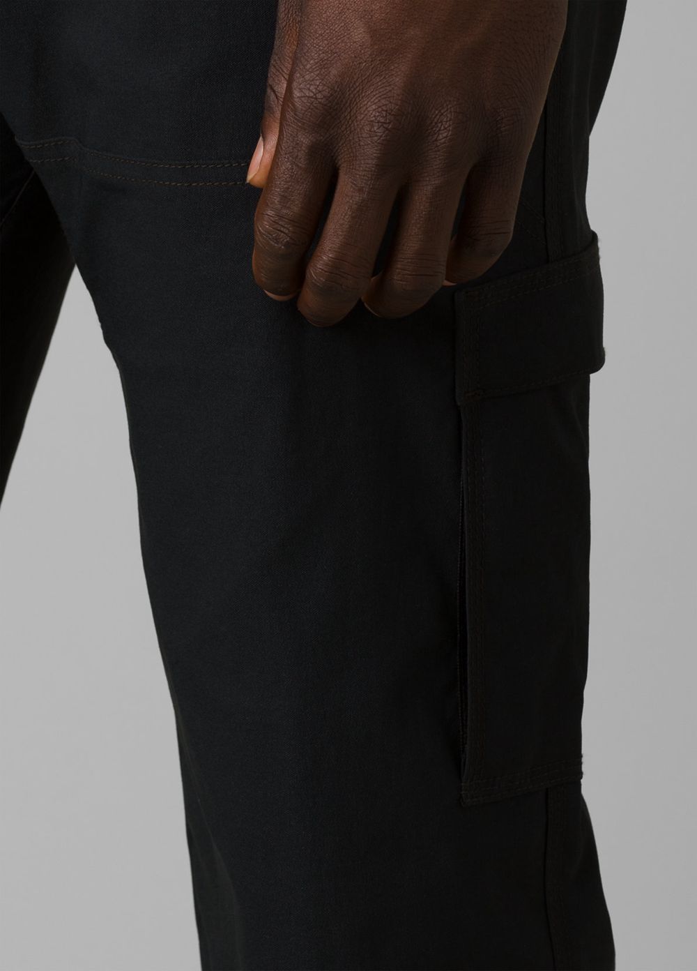 Pantalon PrAna Stretch Zion II Noir Homme | IPO-46192664