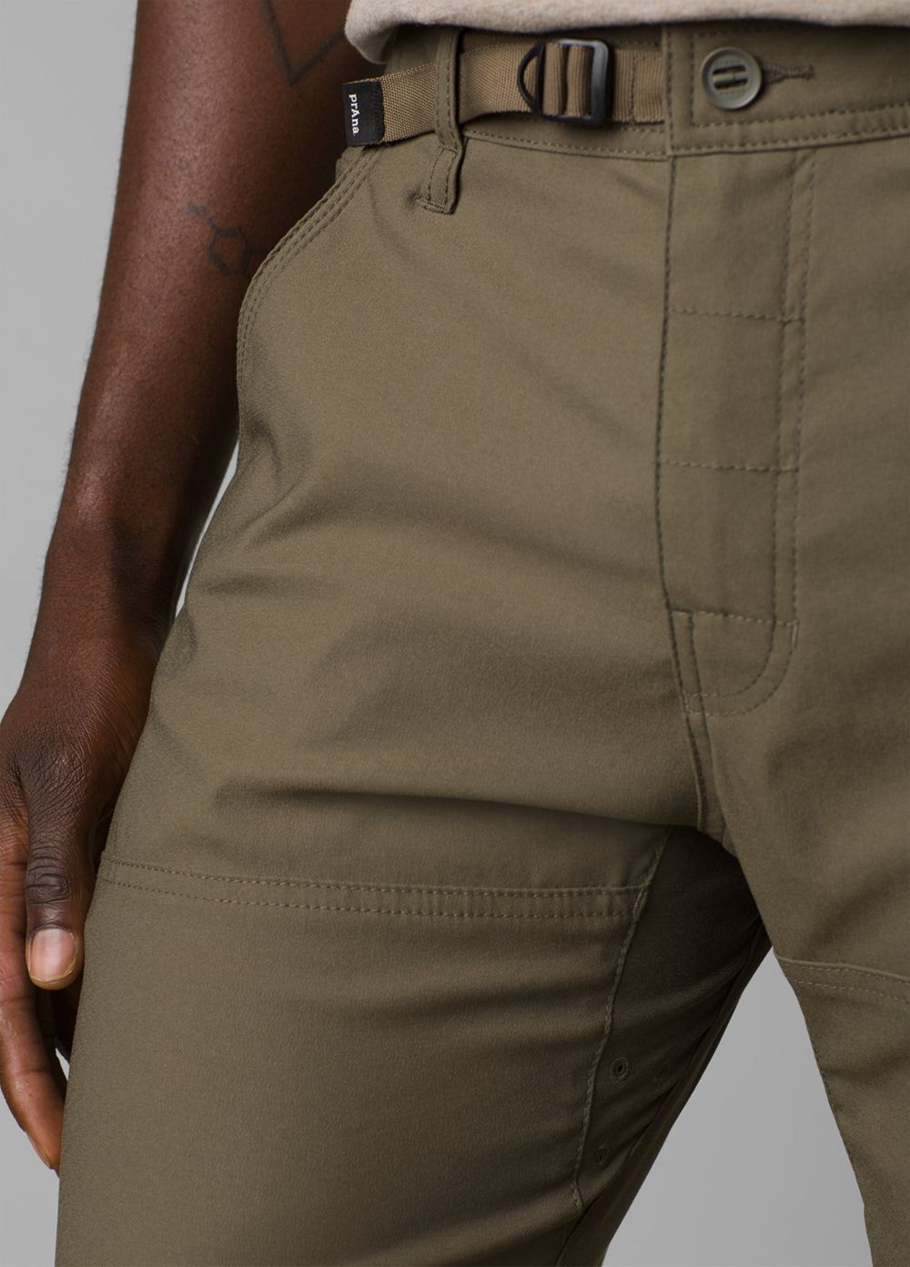 Pantalon PrAna Stretch Zion II Vert Olive Homme | VJQ-78409288