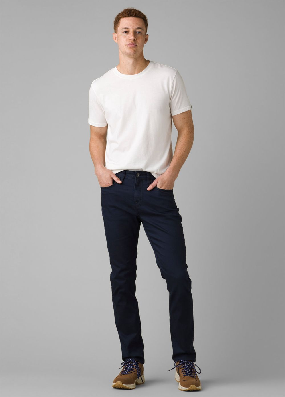 Jean PrAna Bridger Slim Tapered Bleu Homme | QPS-51104152